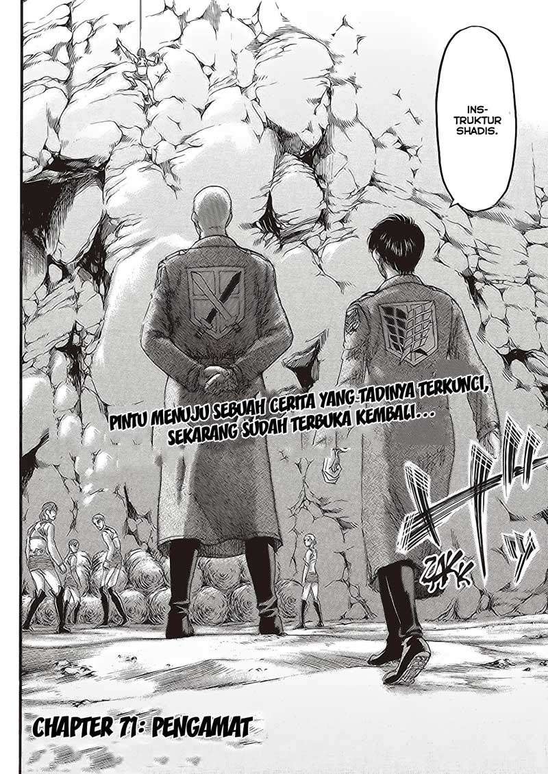 Shingeki no Kyojin Chapter 71 - halaman 3