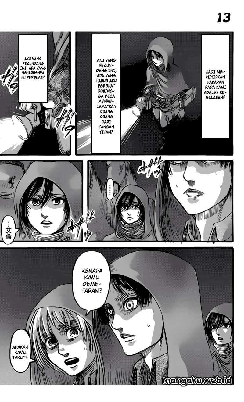 Shingeki no Kyojin Chapter 73 - halaman 13