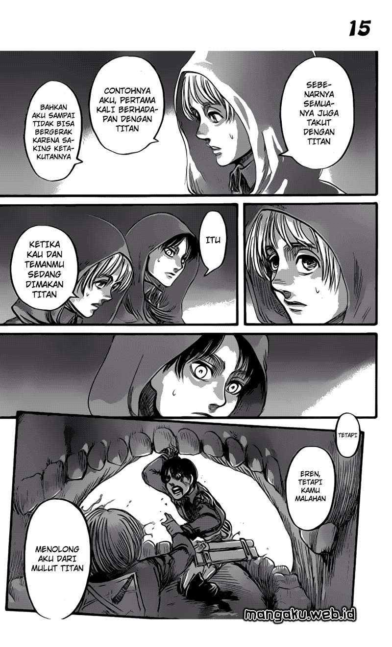 Shingeki no Kyojin Chapter 73 - halaman 15