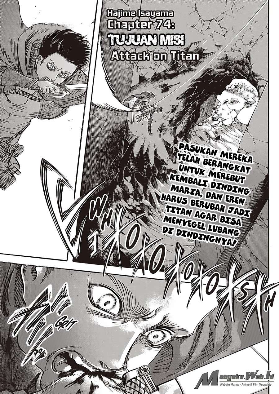 Shingeki no Kyojin Chapter 74 - halaman 1
