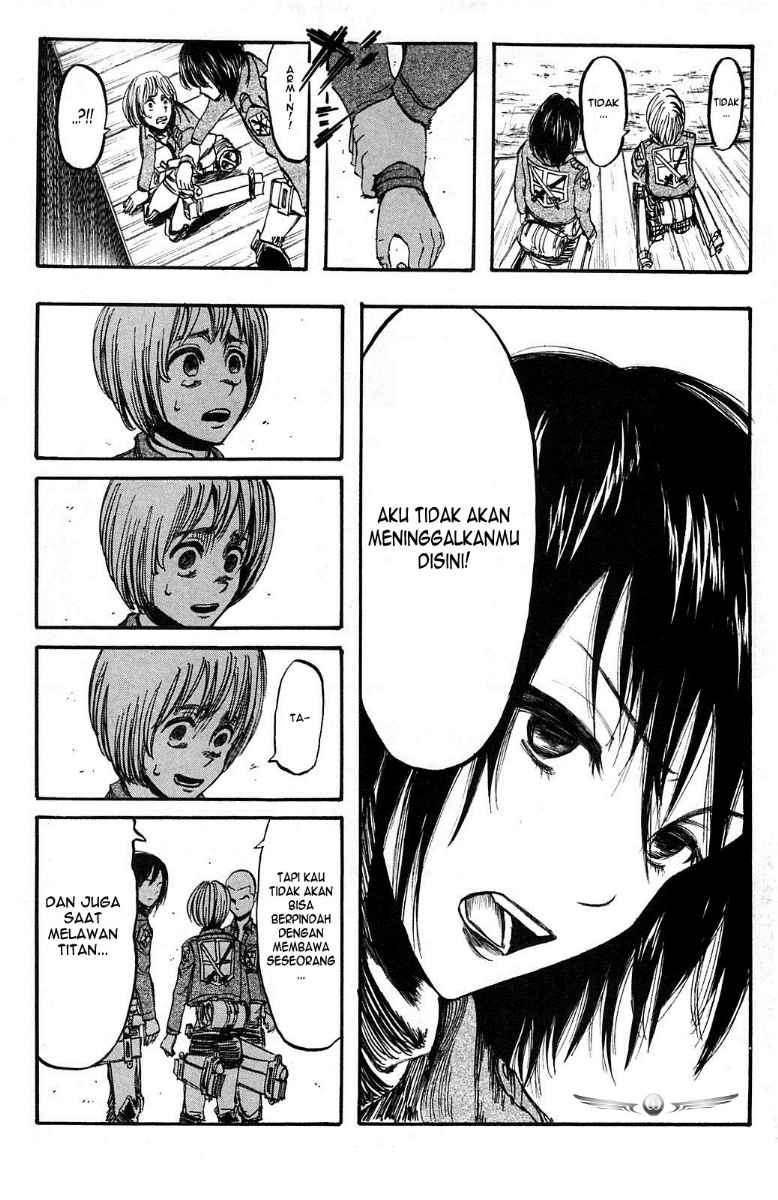 Shingeki no Kyojin Chapter 8 - halaman 17