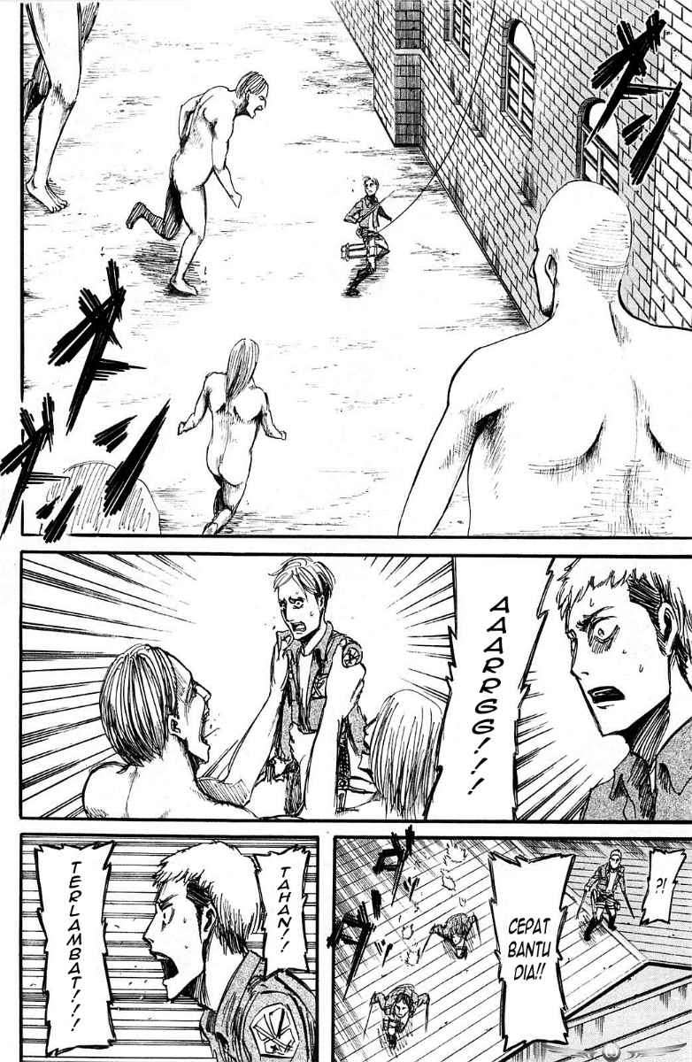 Shingeki no Kyojin Chapter 8 - halaman 22