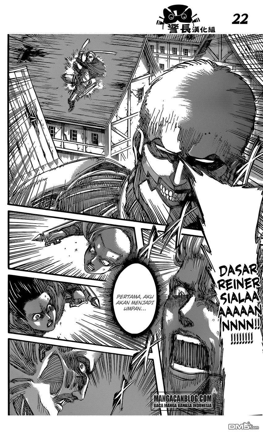 Shingeki no Kyojin Chapter 82 - halaman 22