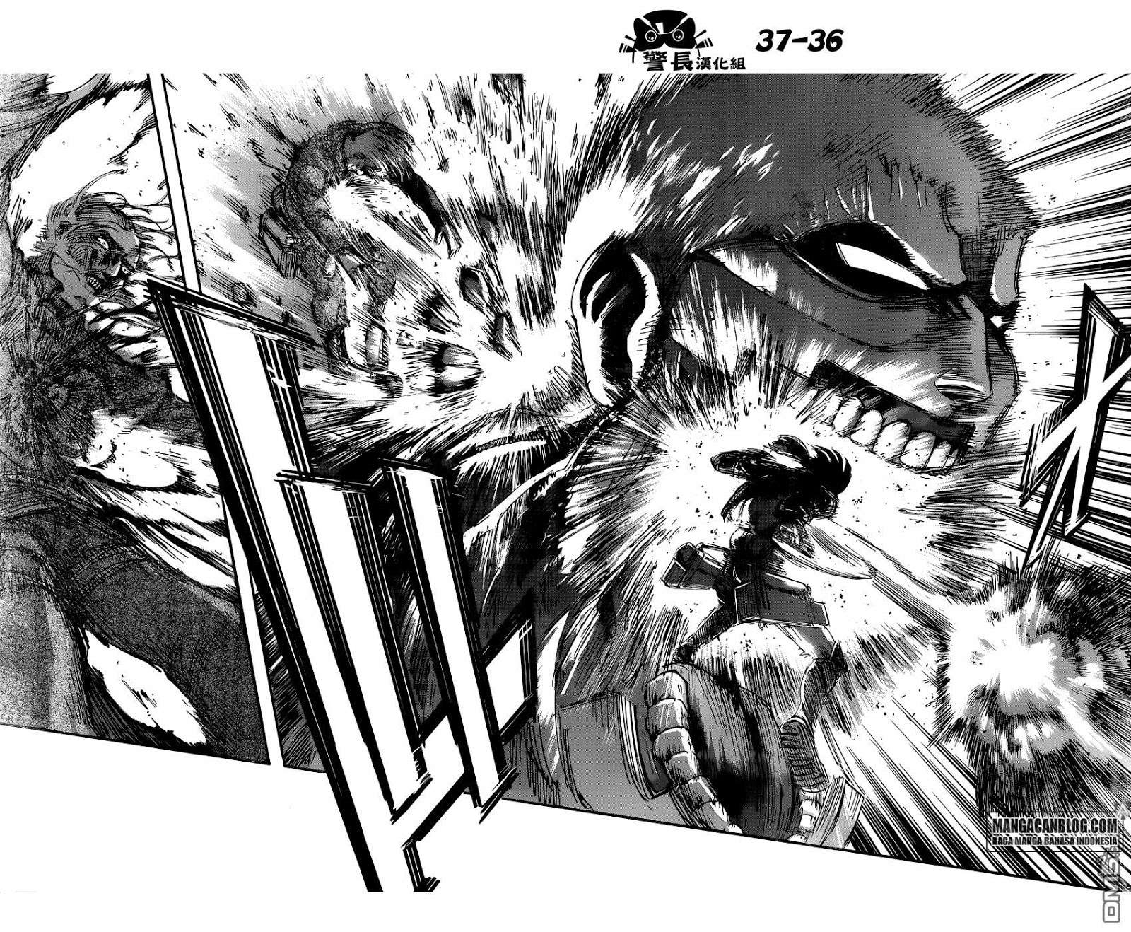 Shingeki no Kyojin Chapter 82 - halaman 36