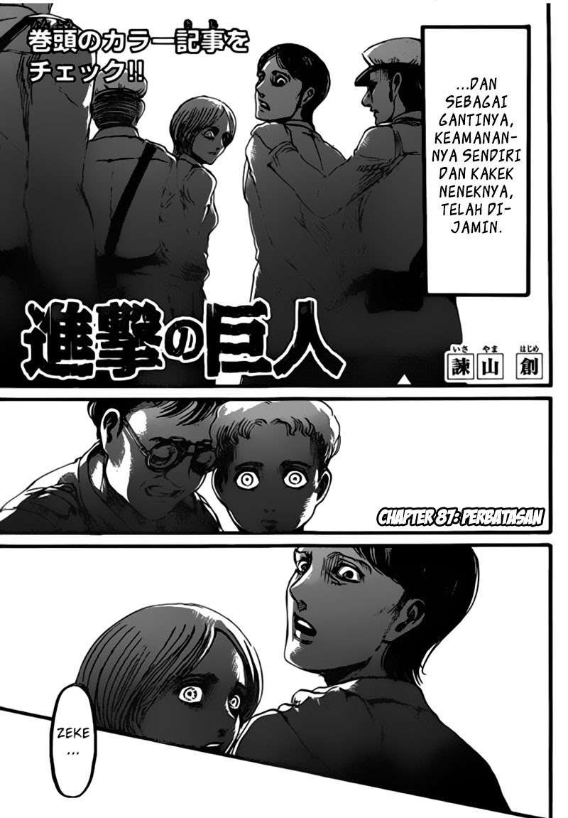Shingeki no Kyojin Chapter 87 - halaman 4
