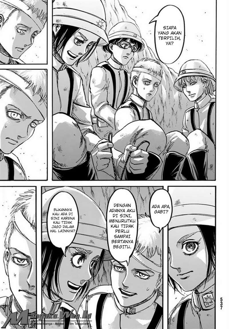 Shingeki no Kyojin Chapter 91 - halaman 18