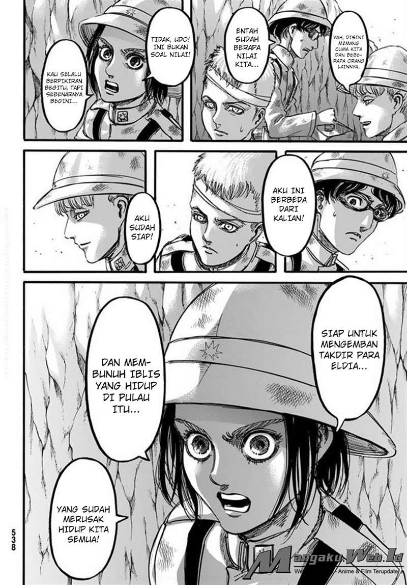 Shingeki no Kyojin Chapter 91 - halaman 19