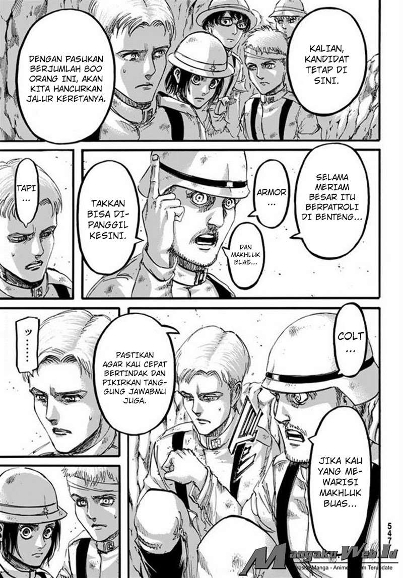 Shingeki no Kyojin Chapter 91 - halaman 28