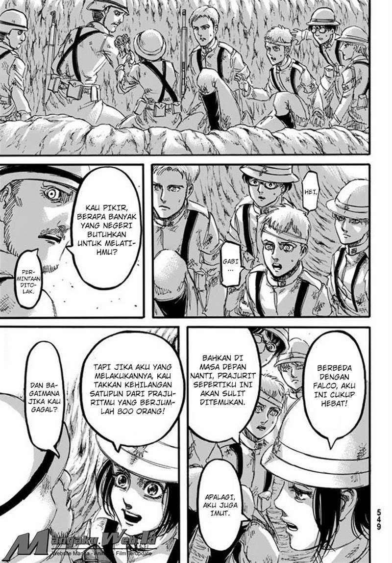Shingeki no Kyojin Chapter 91 - halaman 30