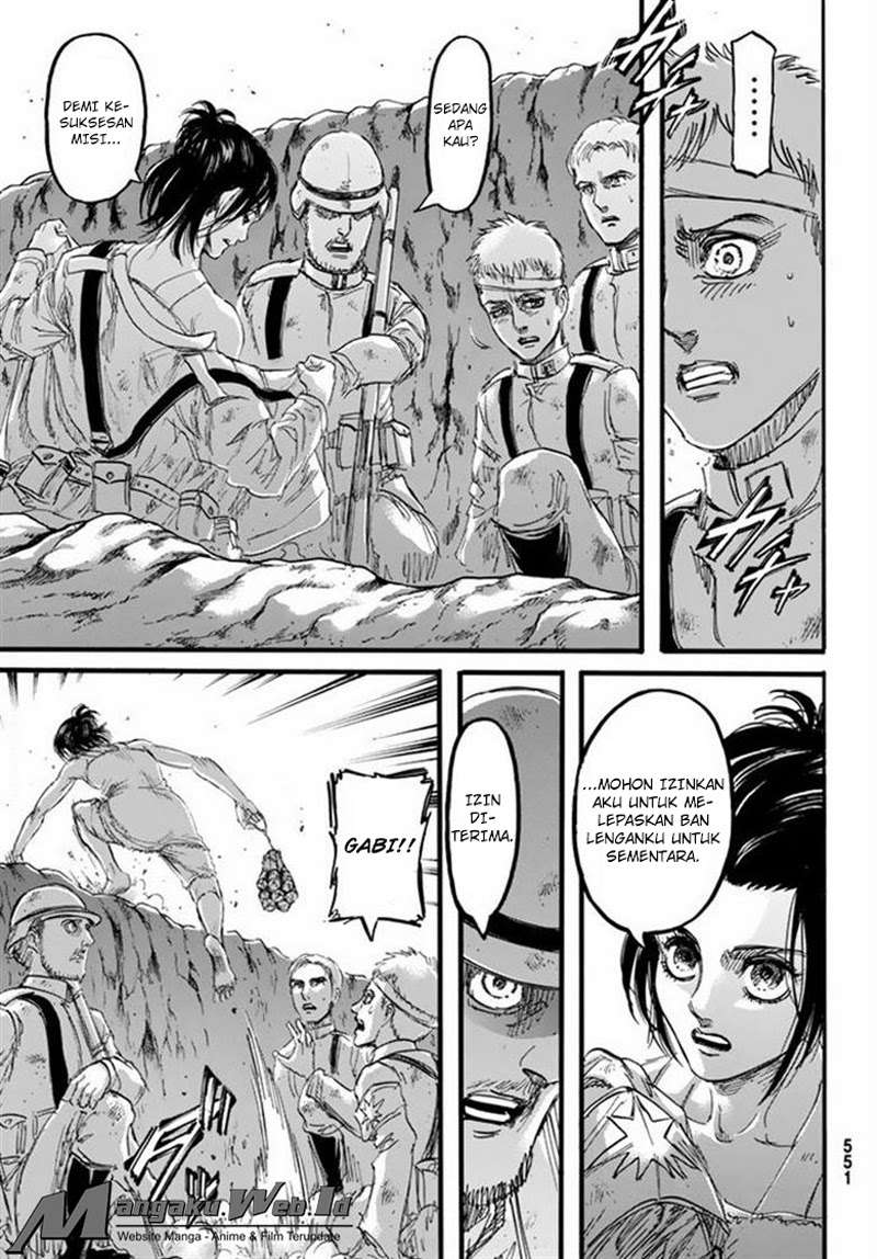 Shingeki no Kyojin Chapter 91 - halaman 32