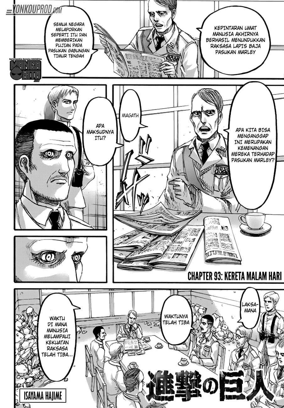 Shingeki no Kyojin Chapter 93 - halaman 3