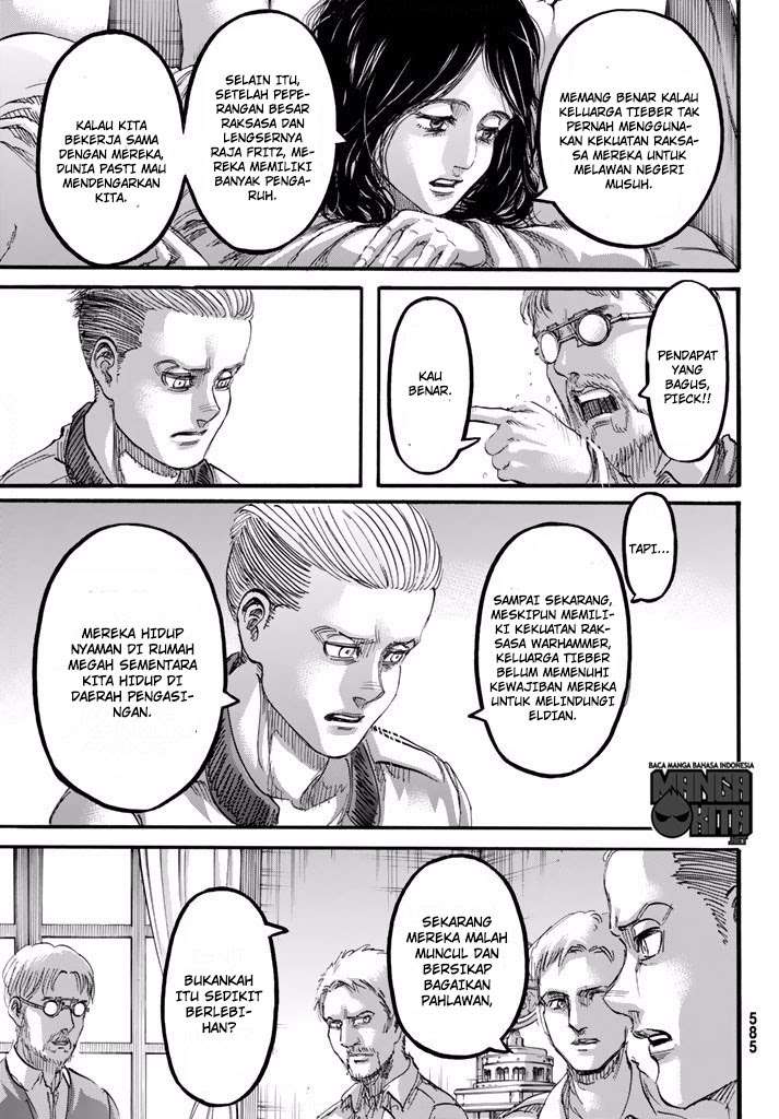 Shingeki no Kyojin Chapter 95 - halaman 16