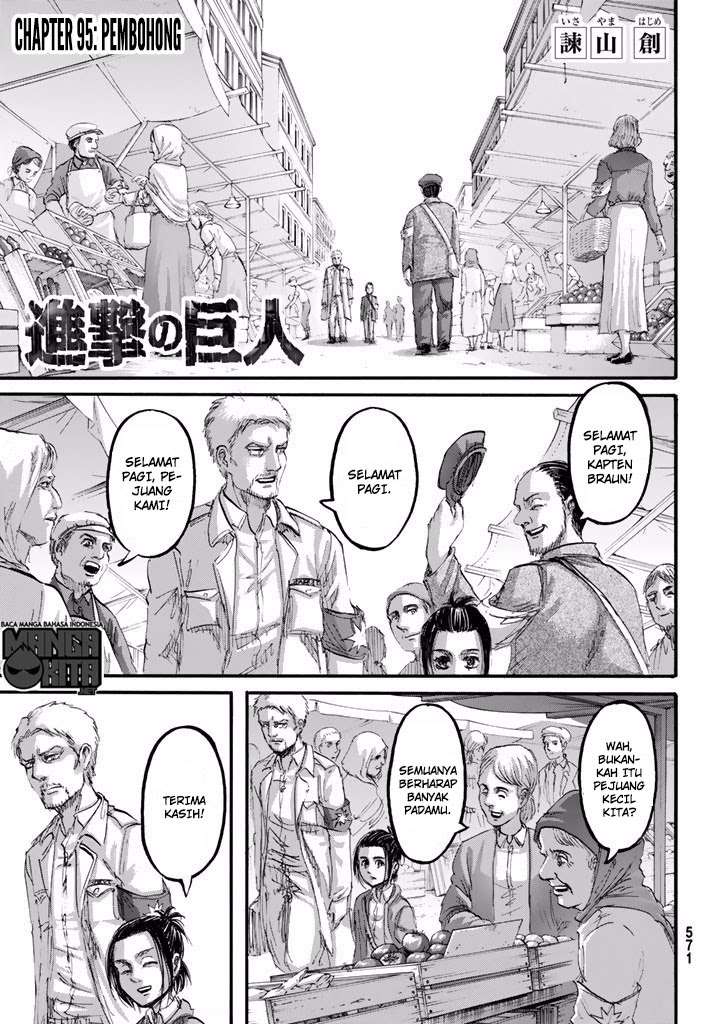 Shingeki no Kyojin Chapter 95 - halaman 2
