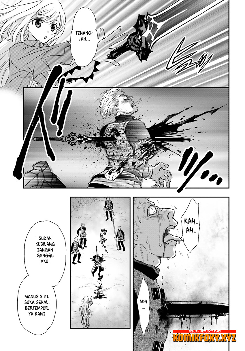 Shinigami ni Sodaterareta Shoujo wa Shikkoku no Ken wo Mune ni Idaku Chapter 1 - halaman 12