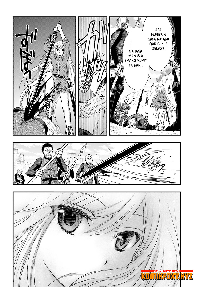 Shinigami ni Sodaterareta Shoujo wa Shikkoku no Ken wo Mune ni Idaku Chapter 1 - halaman 13
