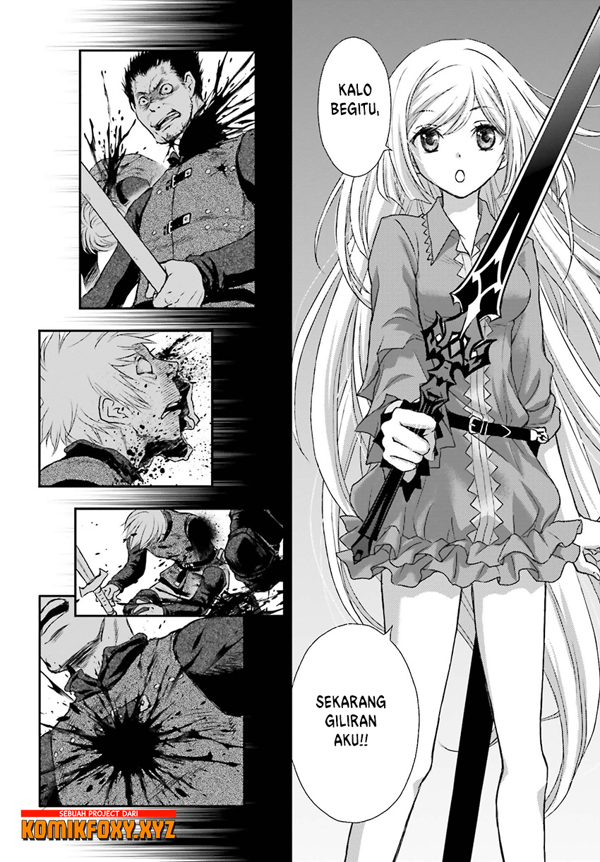 Shinigami ni Sodaterareta Shoujo wa Shikkoku no Ken wo Mune ni Idaku Chapter 1 - halaman 15