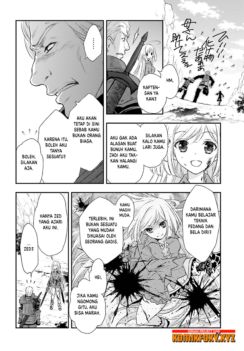Shinigami ni Sodaterareta Shoujo wa Shikkoku no Ken wo Mune ni Idaku Chapter 1 - halaman 19