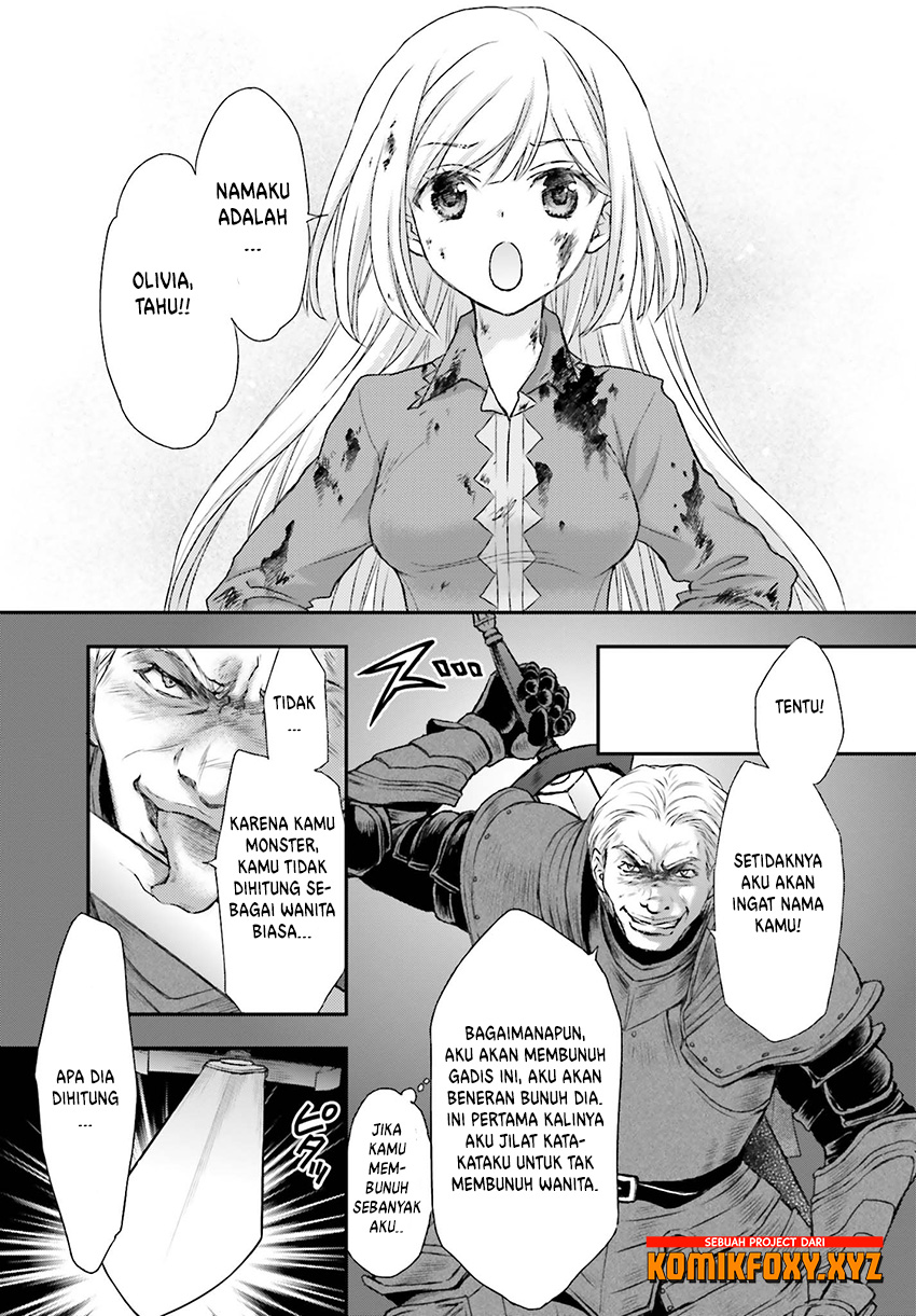 Shinigami ni Sodaterareta Shoujo wa Shikkoku no Ken wo Mune ni Idaku Chapter 1 - halaman 22