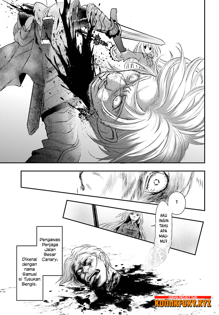 Shinigami ni Sodaterareta Shoujo wa Shikkoku no Ken wo Mune ni Idaku Chapter 1 - halaman 24