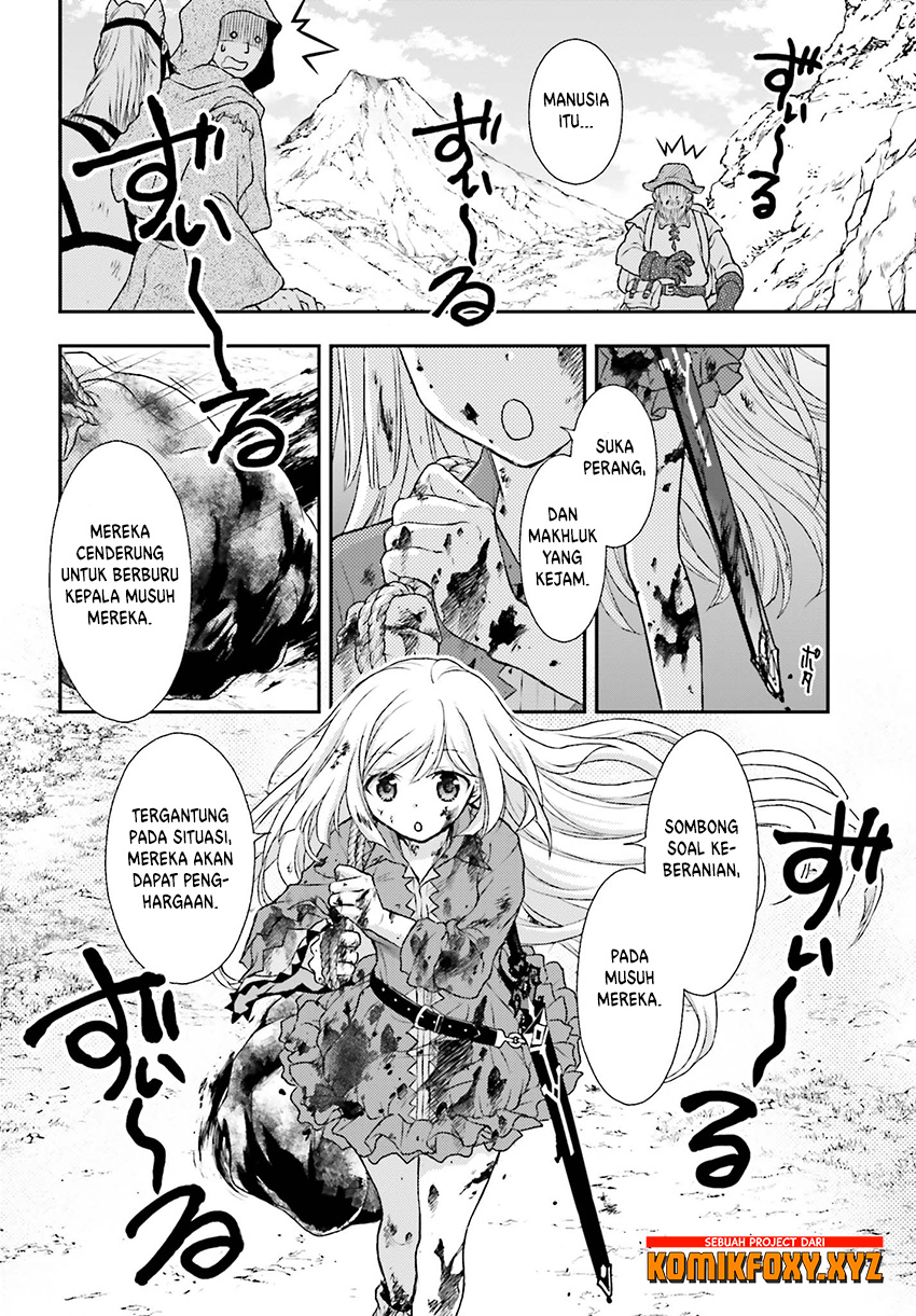 Shinigami ni Sodaterareta Shoujo wa Shikkoku no Ken wo Mune ni Idaku Chapter 1 - halaman 31