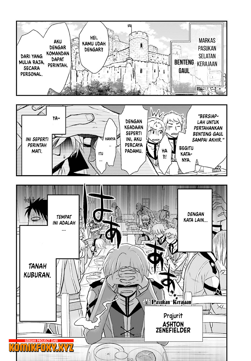 Shinigami ni Sodaterareta Shoujo wa Shikkoku no Ken wo Mune ni Idaku Chapter 2 - halaman 11