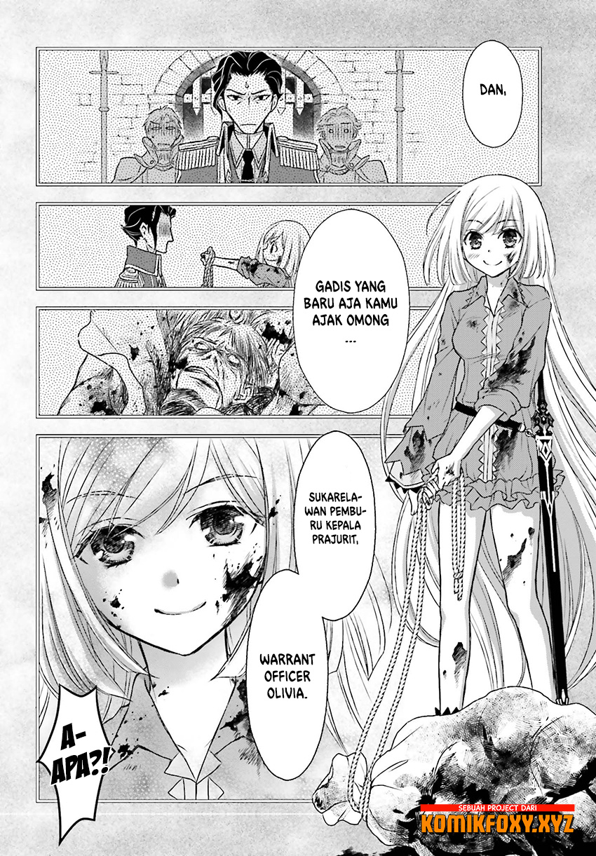 Shinigami ni Sodaterareta Shoujo wa Shikkoku no Ken wo Mune ni Idaku Chapter 2 - halaman 19