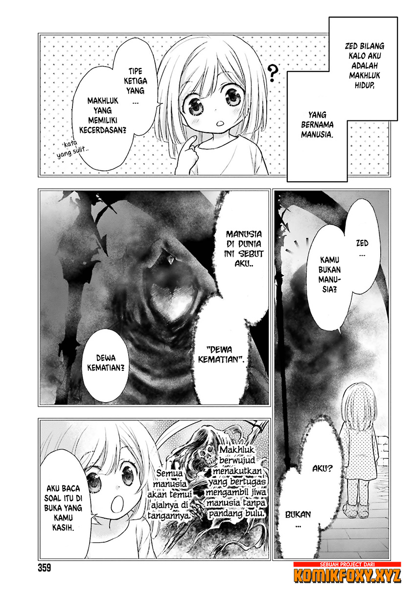 Shinigami ni Sodaterareta Shoujo wa Shikkoku no Ken wo Mune ni Idaku Chapter 2 - halaman 2