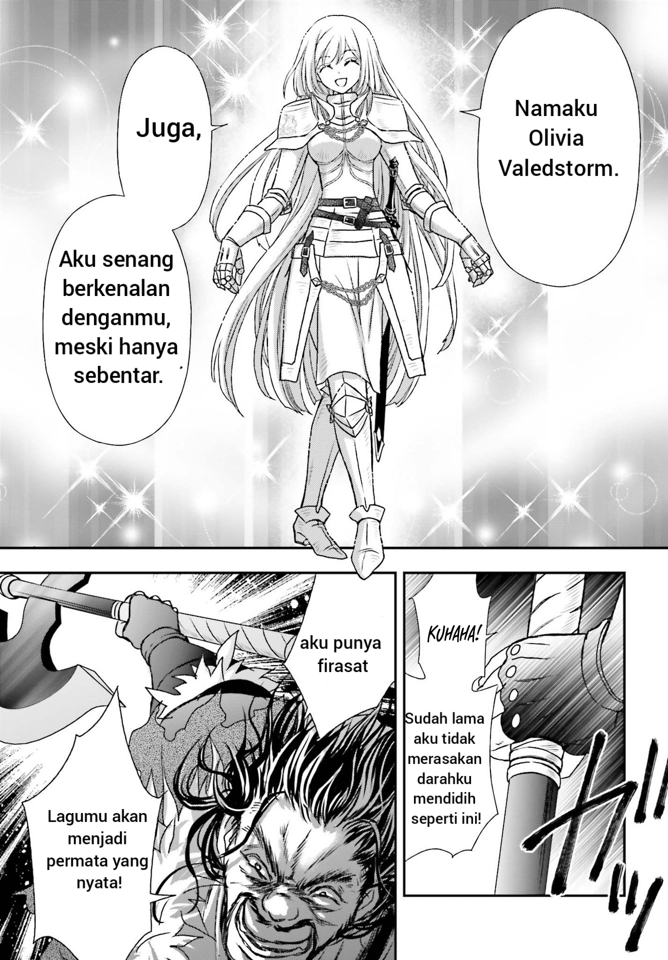 Shinigami ni Sodaterareta Shoujo wa Shikkoku no Ken wo Mune ni Idaku Chapter 28 - halaman 19