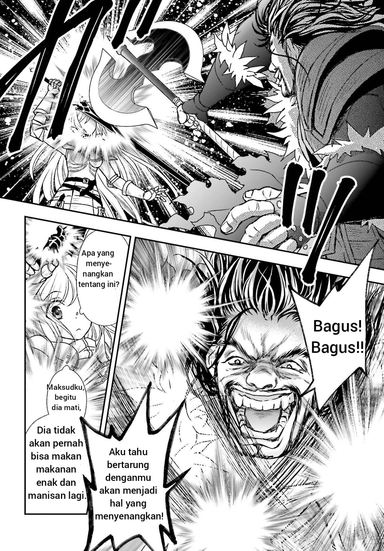 Shinigami ni Sodaterareta Shoujo wa Shikkoku no Ken wo Mune ni Idaku Chapter 28 - halaman 20