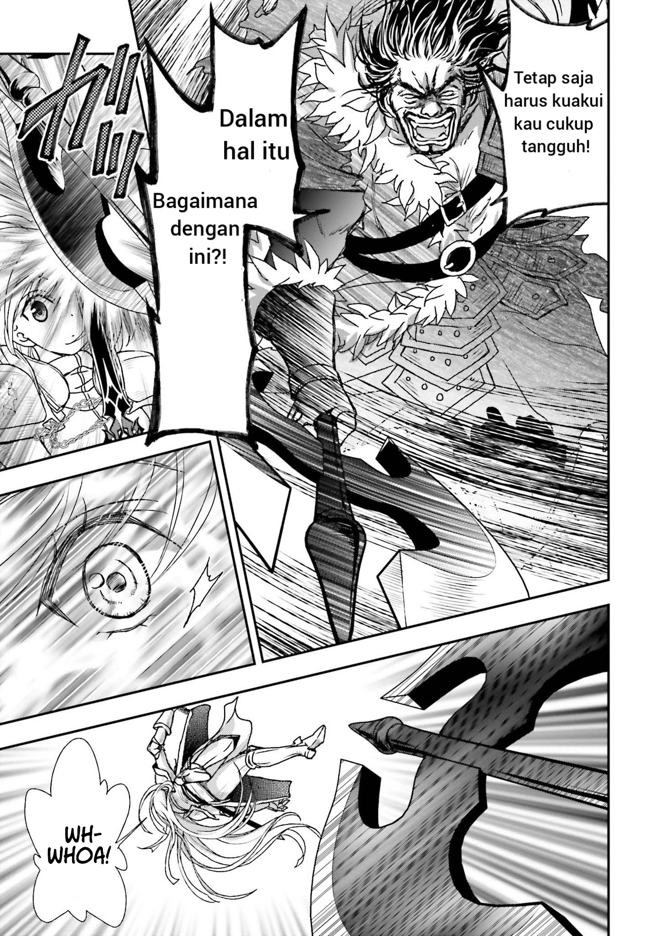 Shinigami ni Sodaterareta Shoujo wa Shikkoku no Ken wo Mune ni Idaku Chapter 28 - halaman 21