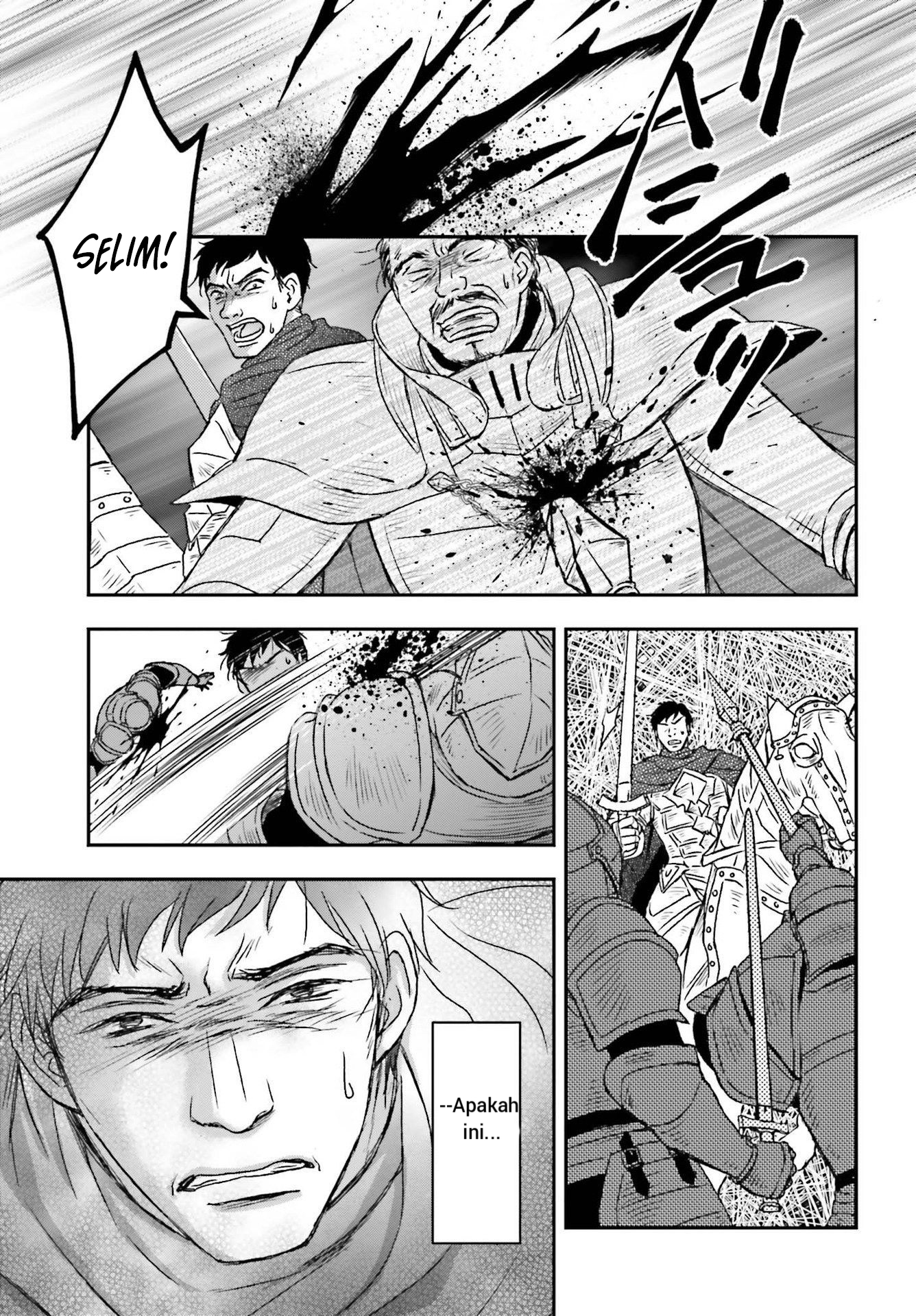 Shinigami ni Sodaterareta Shoujo wa Shikkoku no Ken wo Mune ni Idaku Chapter 28 - halaman 3