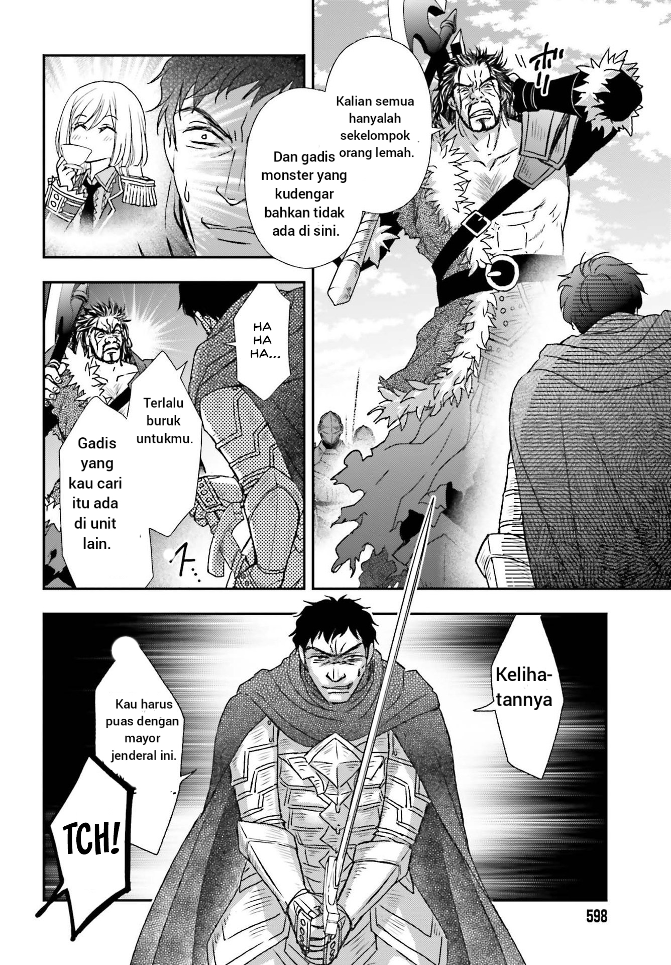 Shinigami ni Sodaterareta Shoujo wa Shikkoku no Ken wo Mune ni Idaku Chapter 28 - halaman 6