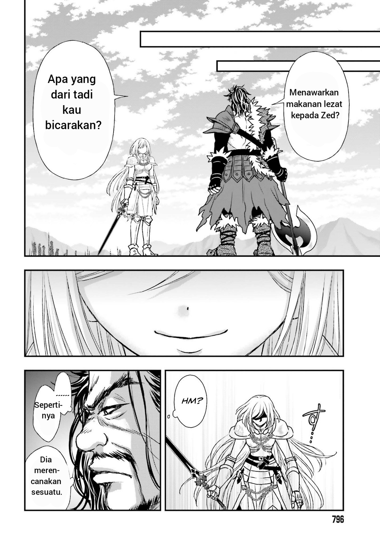 Shinigami ni Sodaterareta Shoujo wa Shikkoku no Ken wo Mune ni Idaku Chapter 29.1 - halaman 11