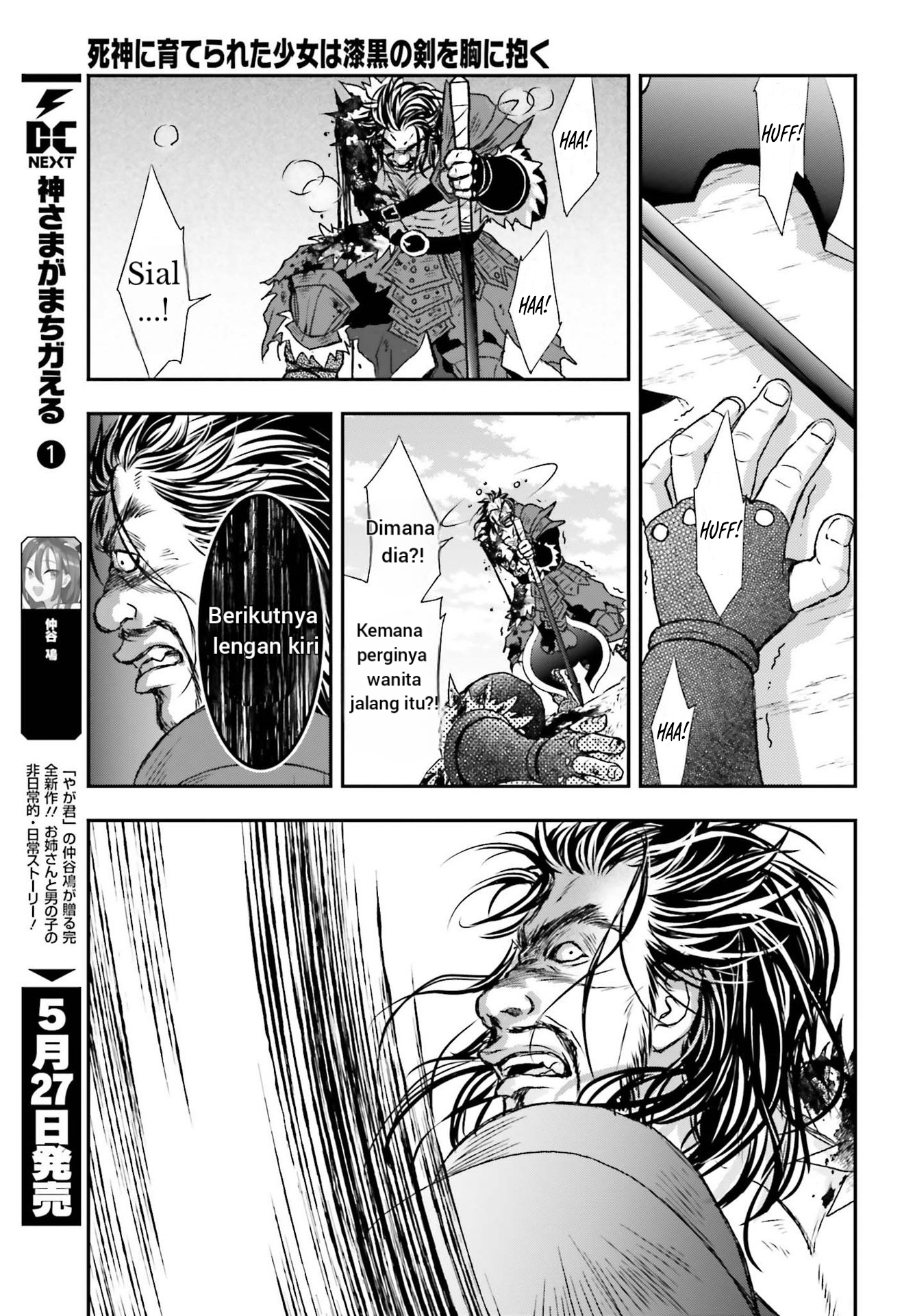 Shinigami ni Sodaterareta Shoujo wa Shikkoku no Ken wo Mune ni Idaku Chapter 29.1 - halaman 20