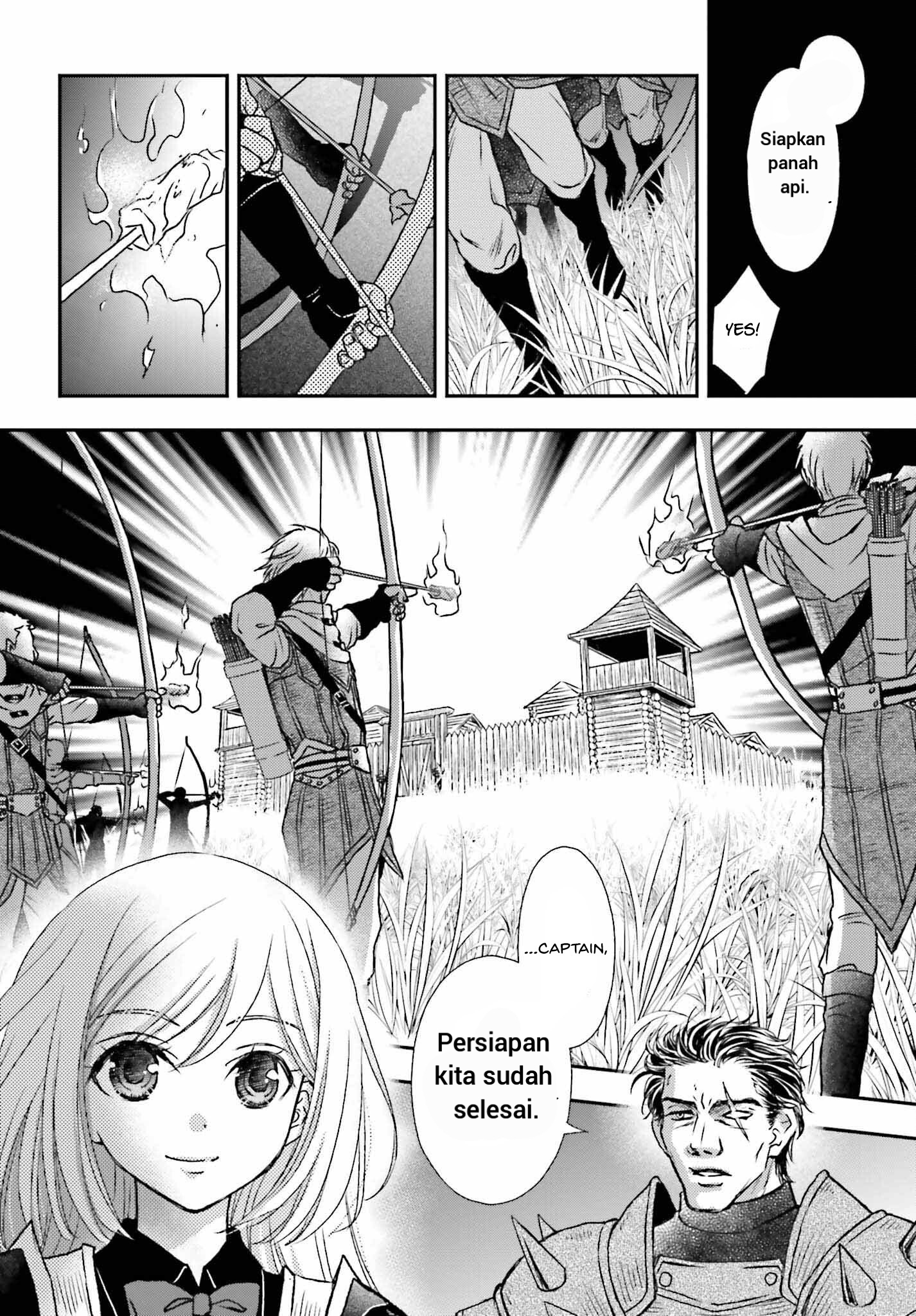 Shinigami ni Sodaterareta Shoujo wa Shikkoku no Ken wo Mune ni Idaku Chapter 33.5 - halaman 3