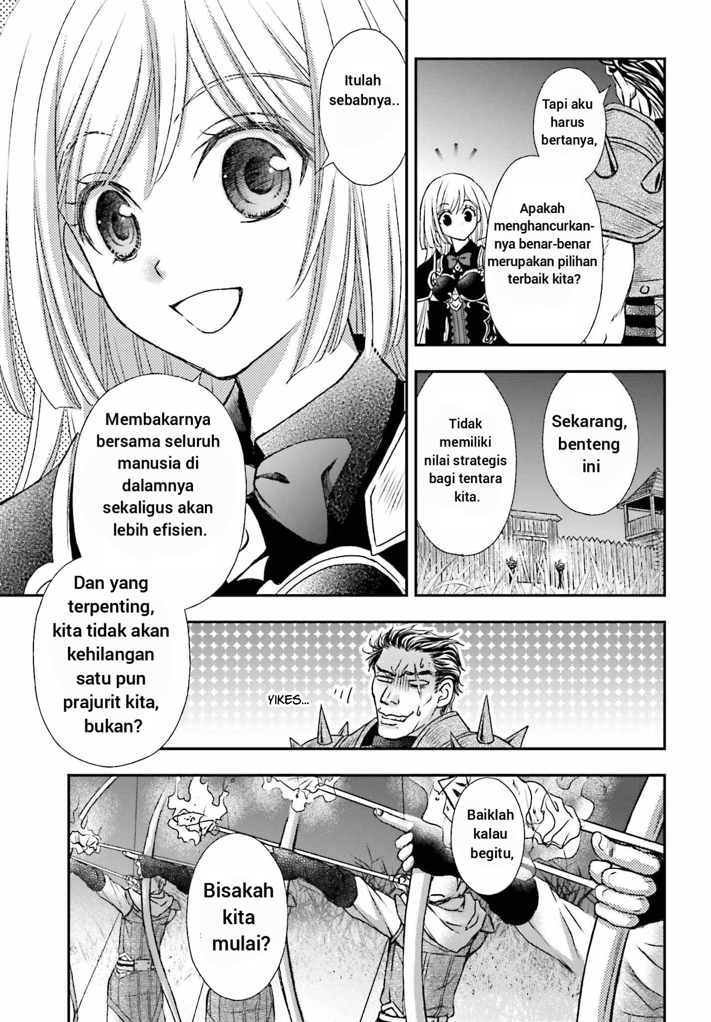 Shinigami ni Sodaterareta Shoujo wa Shikkoku no Ken wo Mune ni Idaku Chapter 33.5 - halaman 4
