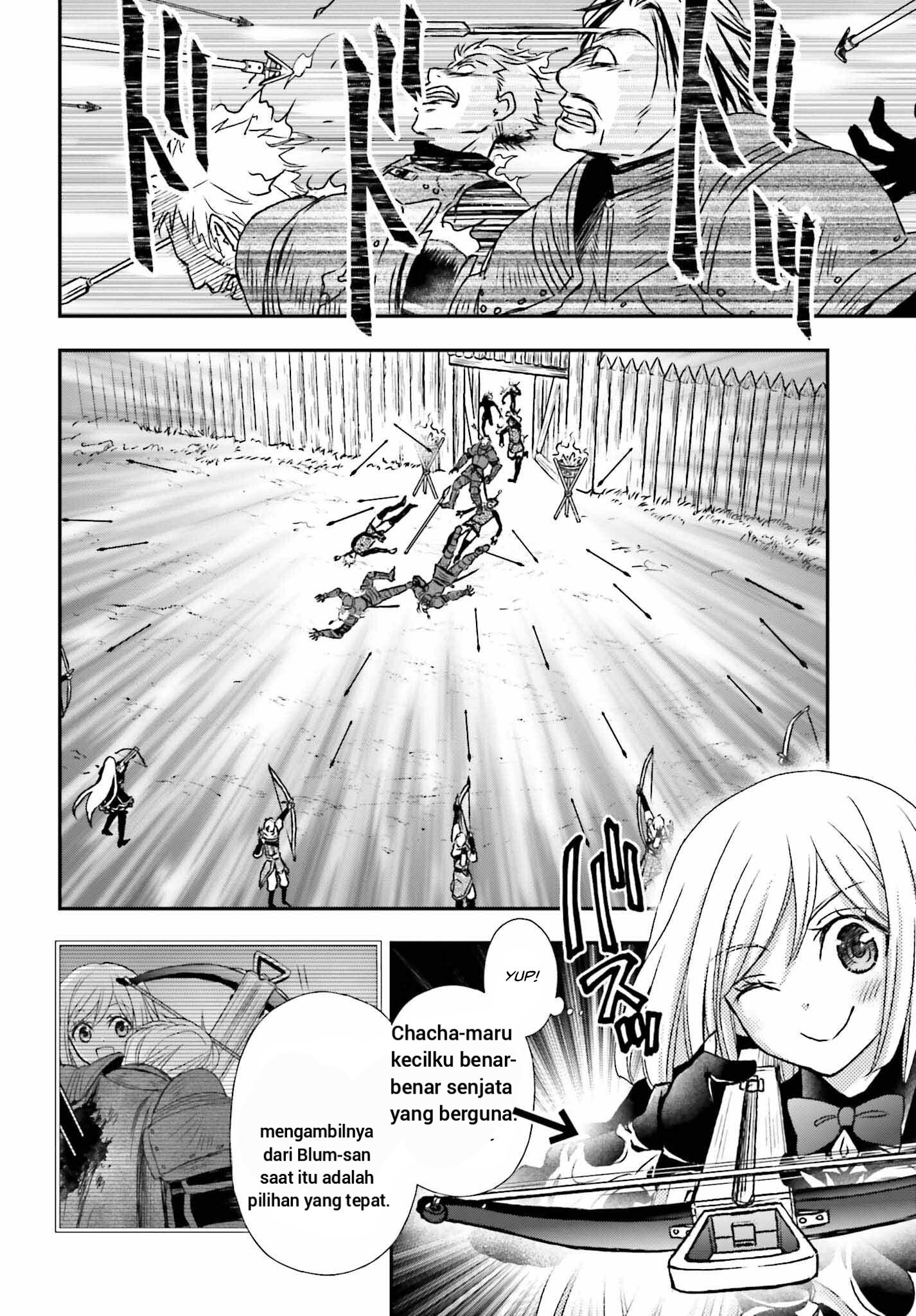 Shinigami ni Sodaterareta Shoujo wa Shikkoku no Ken wo Mune ni Idaku Chapter 33.5 - halaman 7