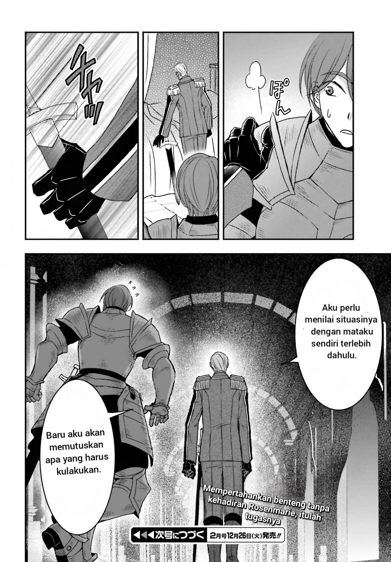 Shinigami ni Sodaterareta Shoujo wa Shikkoku no Ken wo Mune ni Idaku Chapter 43.1 - halaman 12