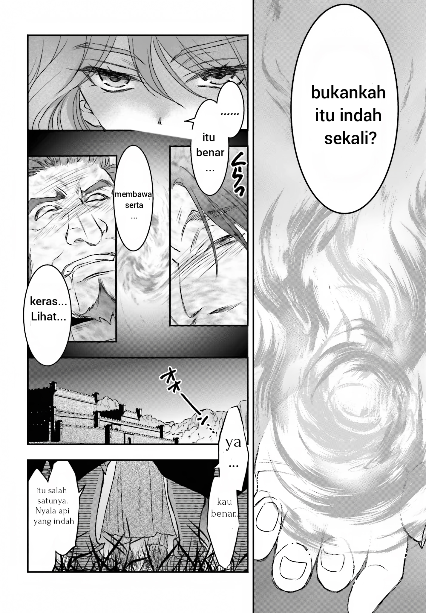 Shinigami ni Sodaterareta Shoujo wa Shikkoku no Ken wo Mune ni Idaku Chapter 43.1 - halaman 2