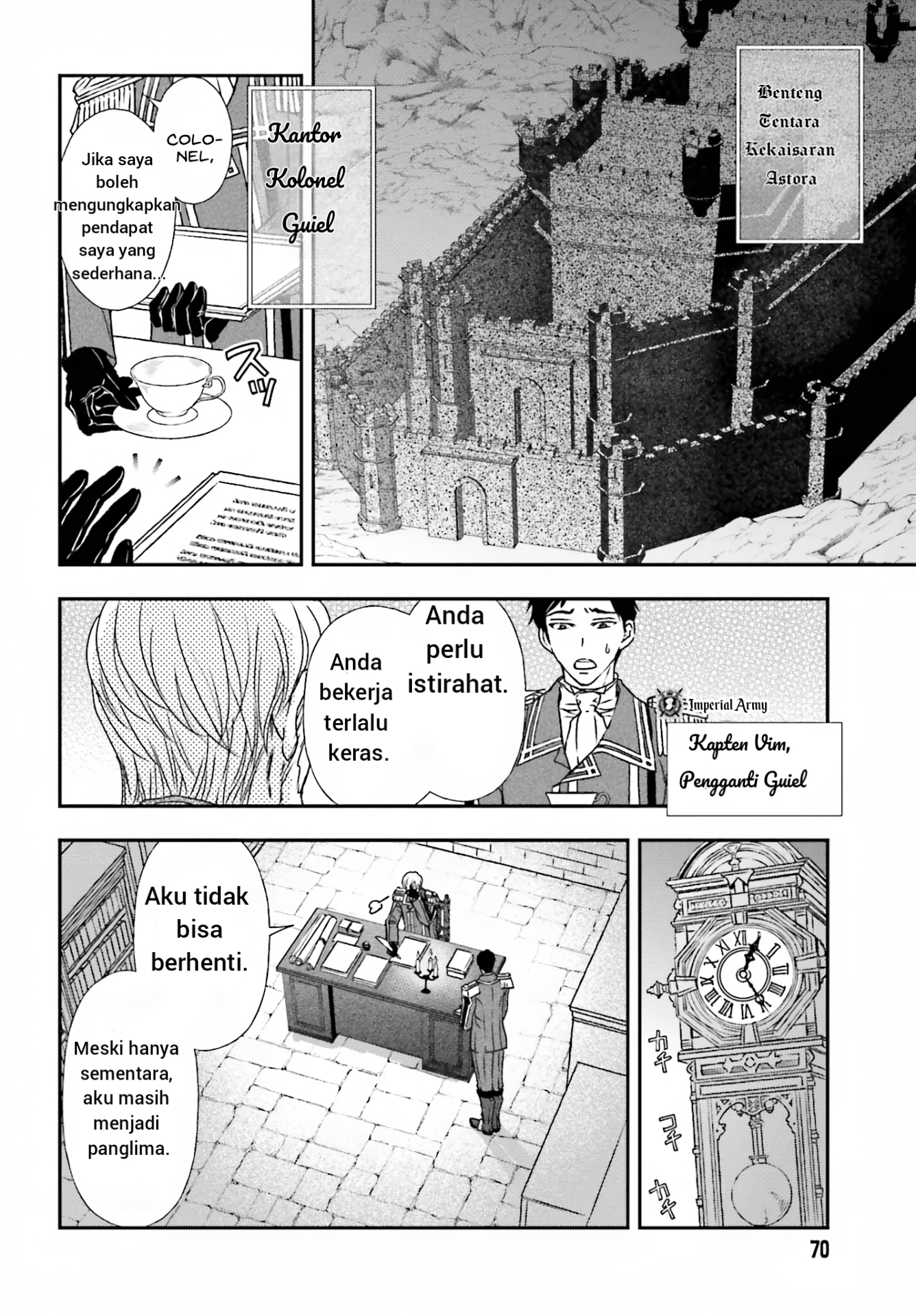 Shinigami ni Sodaterareta Shoujo wa Shikkoku no Ken wo Mune ni Idaku Chapter 43.1 - halaman 4