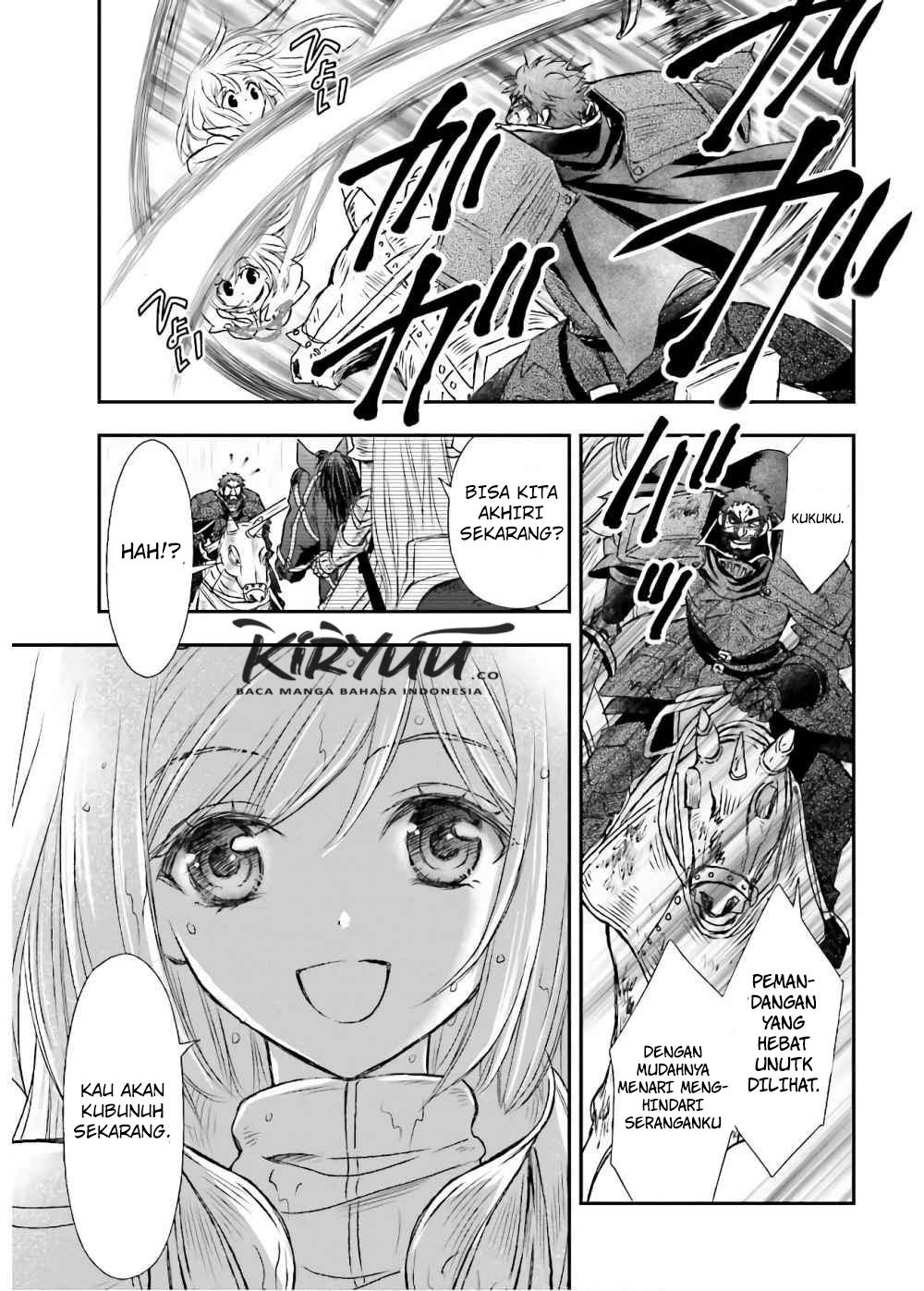 Shinigami ni Sodaterareta Shoujo wa Shikkoku no Tsurugi wo Mune ni Idaku Chapter 11 - halaman 8