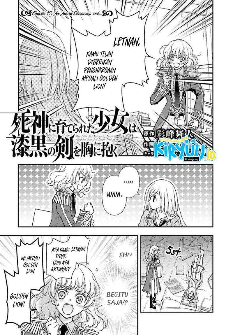 Shinigami ni Sodaterareta Shoujo wa Shikkoku no Tsurugi wo Mune ni Idaku Chapter 17 - halaman 2