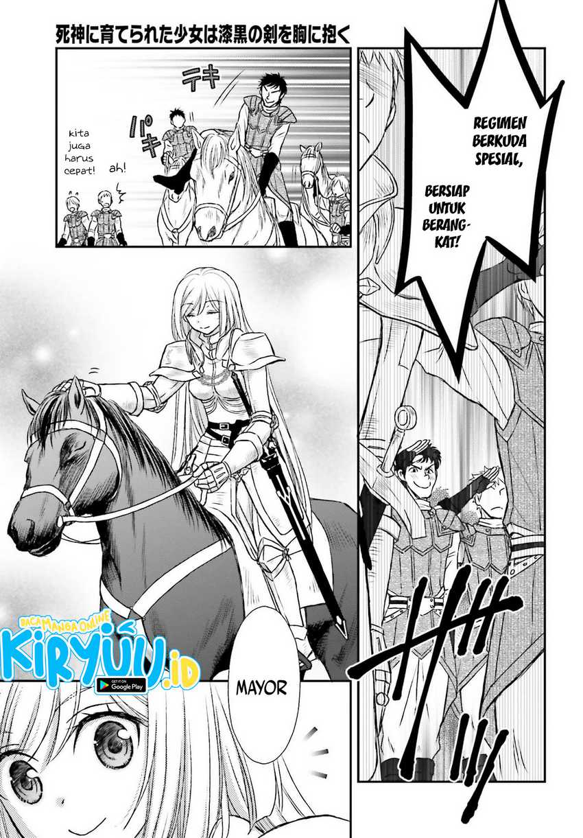 Shinigami ni Sodaterareta Shoujo wa Shikkoku no Tsurugi wo Mune ni Idaku Chapter 20 - halaman 10