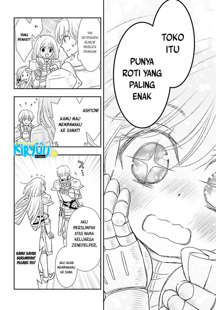 Shinigami ni Sodaterareta Shoujo wa Shikkoku no Tsurugi wo Mune ni Idaku Chapter 21 - halaman 23
