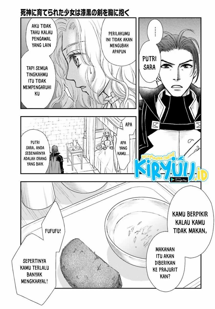 Shinigami ni Sodaterareta Shoujo wa Shikkoku no Tsurugi wo Mune ni Idaku Chapter 22 - halaman 10