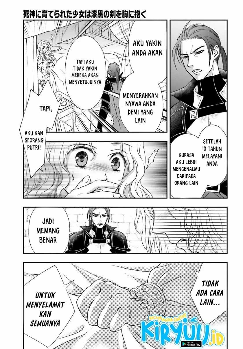 Shinigami ni Sodaterareta Shoujo wa Shikkoku no Tsurugi wo Mune ni Idaku Chapter 22 - halaman 12