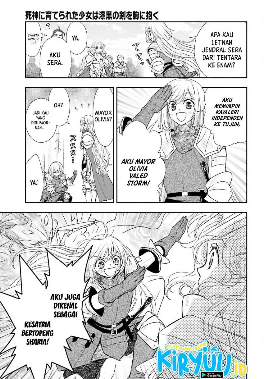 Shinigami ni Sodaterareta Shoujo wa Shikkoku no Tsurugi wo Mune ni Idaku Chapter 23 - halaman 10