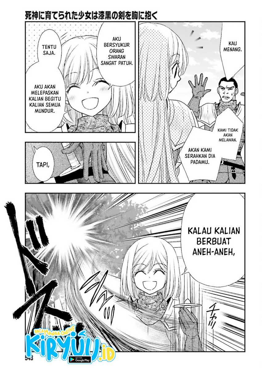 Shinigami ni Sodaterareta Shoujo wa Shikkoku no Tsurugi wo Mune ni Idaku Chapter 23 - halaman 5