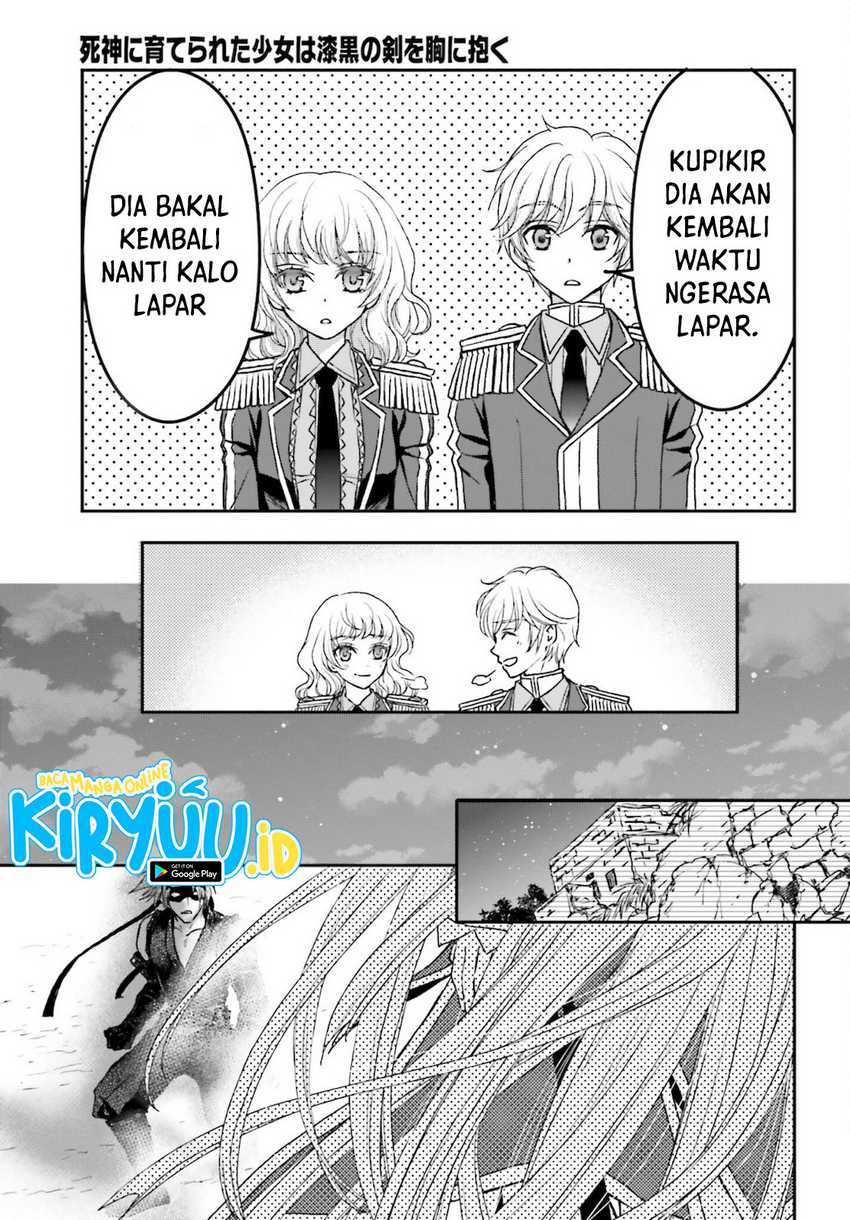 Shinigami ni Sodaterareta Shoujo wa Shikkoku no Tsurugi wo Mune ni Idaku Chapter 24 - halaman 6