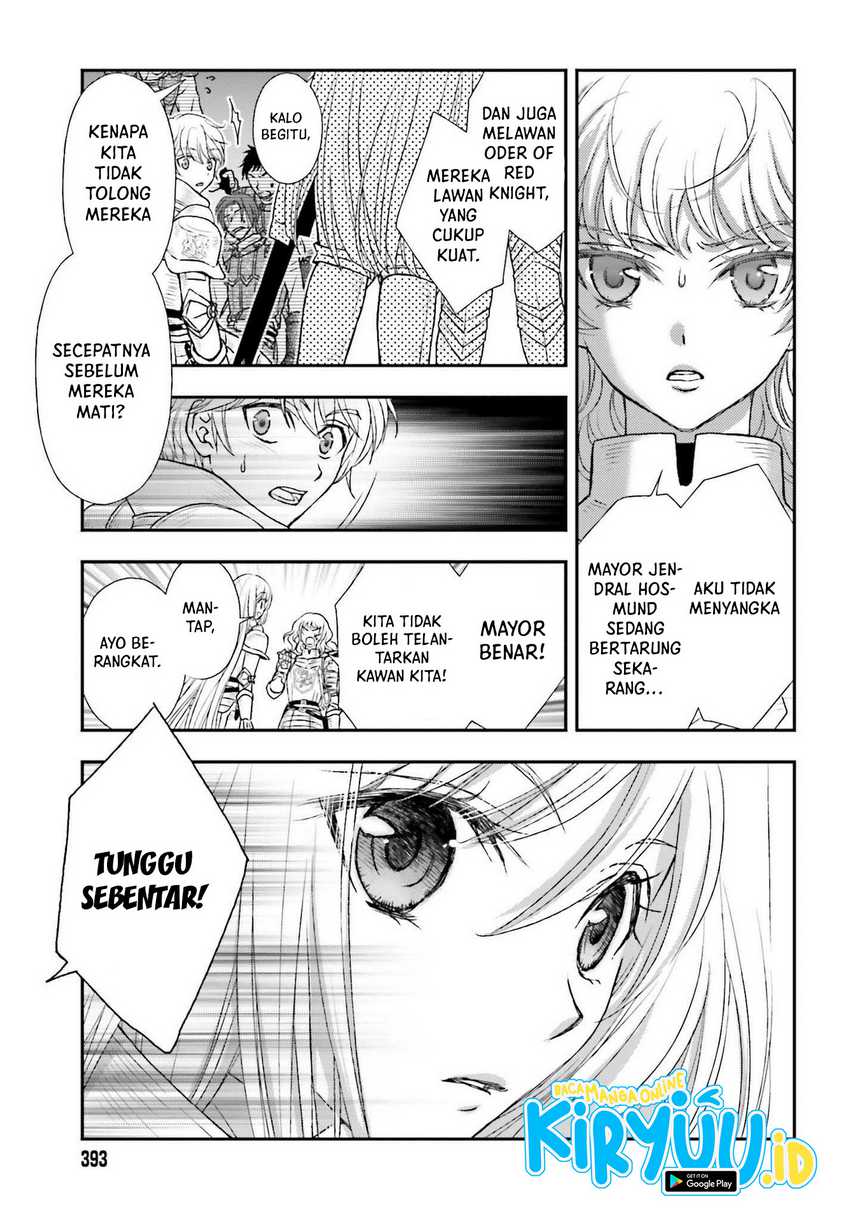 Shinigami ni Sodaterareta Shoujo wa Shikkoku no Tsurugi wo Mune ni Idaku Chapter 27 - halaman 24